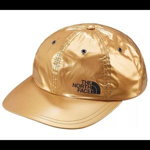 The North Face Accessories - Supreme The North Face Gold Metallic 6-Panel Hat The North Face Accessories - Supreme The North Face Gold Metallic 6-Panel Hat